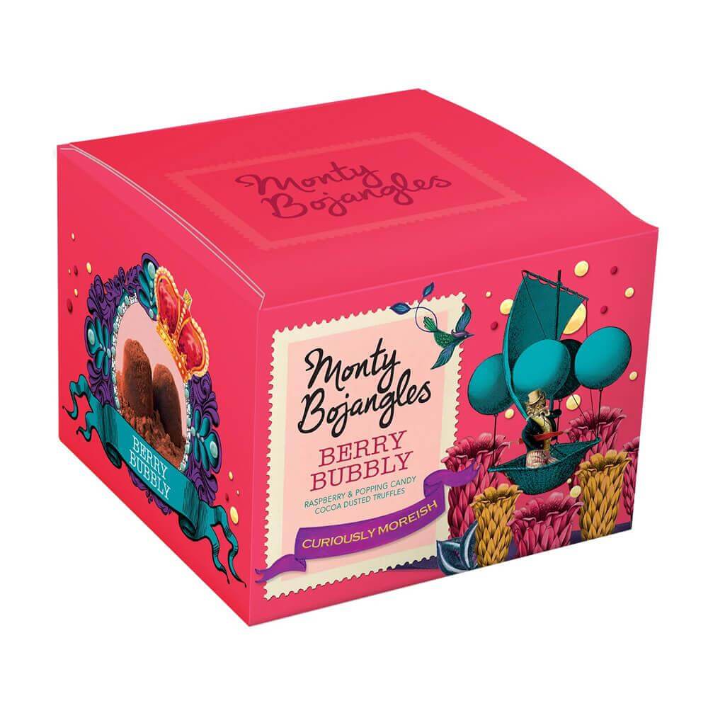 Monty Bojangles Berry Bubbly Cocoa Dusted Truffles 150g